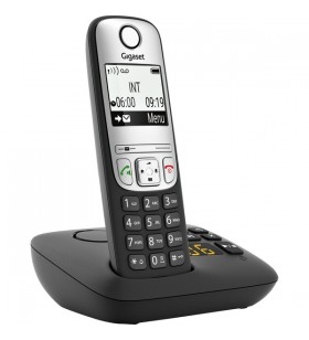 Gigaset A690 A, telefon analogic (negru, DECT, robot telefonic)