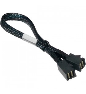 Cablu highpoint nvme 8643-8643-060 (negru, 60 cm)