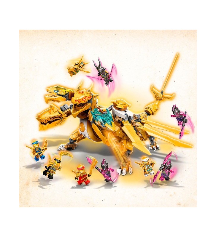 Jucărie de construcție lego 71774 ninjago ultra gold dragon a lui lloyd