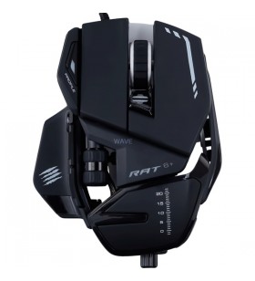 Mad catz r.at 6+ gaming mouse (black)