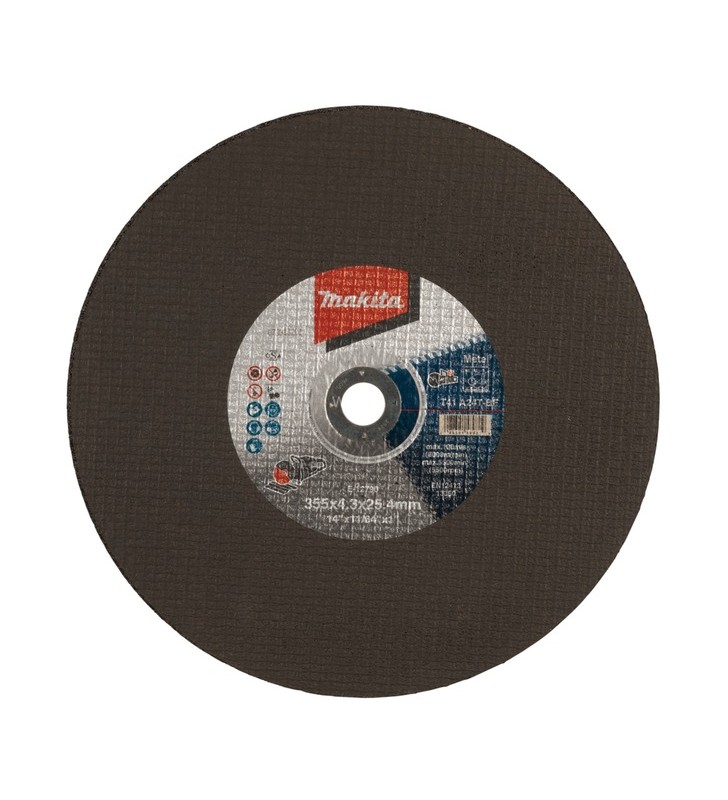 Disc de tăiere makita e-12790-5, ø 355 x 4,3 x 25,4 mm (5 bucăți, pentru tăietoare)