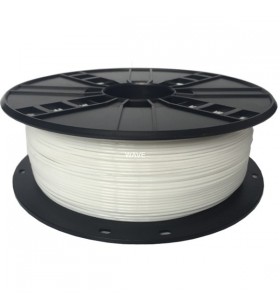 Cartuș 3d alb cu filament gembird petg (1 kg, 1,75 mm, pe rolă)