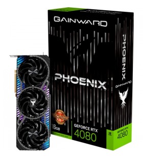 Gainward geforce rtx 4080 phoenix gs, placă grafică (3x displayport, 1x hdmi 2.1)