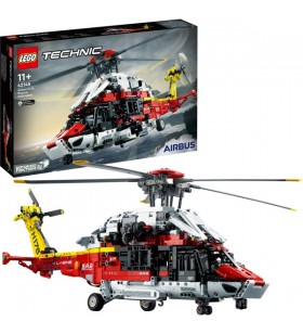 Jucărie de construcție cu elicopter de salvare lego 42145 technic airbus h175 (set de model pentru copii, rotoare rotative și funcții motorizate)