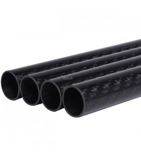 Alphacool Carbon HardTube 16mm 4x 80cm, tub (negru, set de 4)