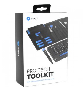 Ifixit pro tech toolkit, set de instrumente (negru/albastru, pentru reparații electronice)