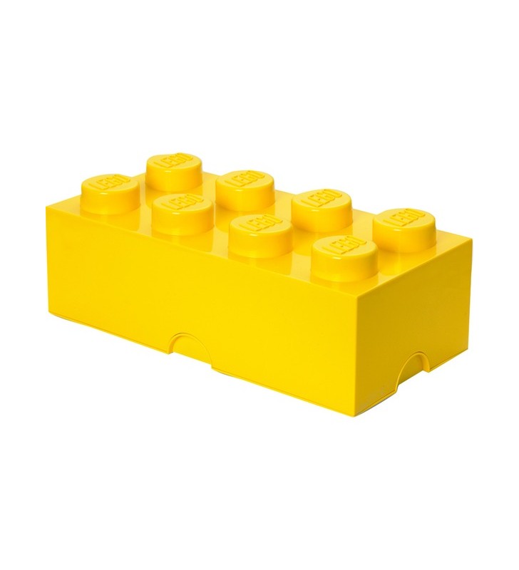 Room copenhaga lego storage brick 8 galben, cutie de depozitare (galben) room copenhaga lego storage brick 8 galben, cutie de depozitare (galben)