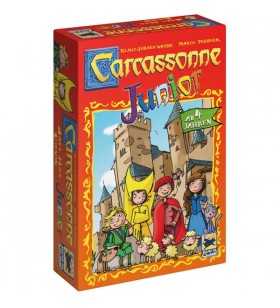 Asmodee carcassonne junior, joc de societate