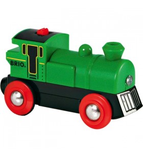 Brio world speedy green battery locomotiva vehicul de jucărie (verde)