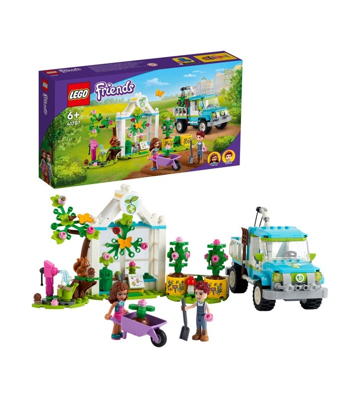 Jucărie de construcție lego friends 41707 vehicul de plantat de copaci