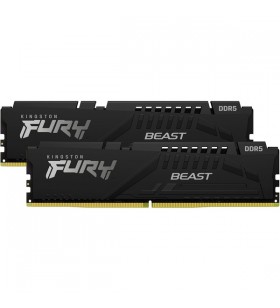 Kit de memorie Kingston FURY DIMM 64GB DDR5-6000 (negru, KF560C40BBK2-64, Beast, XMP)