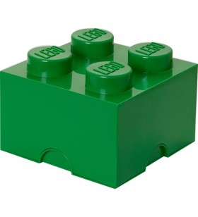 Room copenhaga lego storage brick 4 verde, cutie de depozitare (verde)