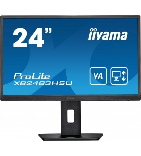 Iiyama prolite xb2483hsu-b5 led display 60,5 cm (23.8") 1920 x 1080 pixel full hd negru