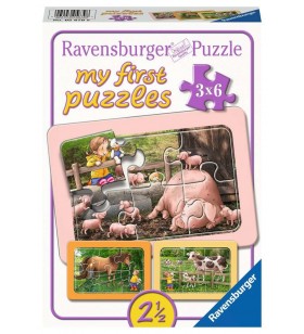 Ravensburger 05679 puzzle-uri puzzle (cu imagine) fierăstrău 6 buc. copii