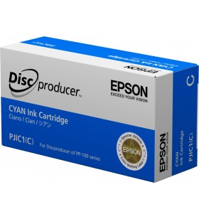 Epson discproducer ink cartridge, cyan (moq10)