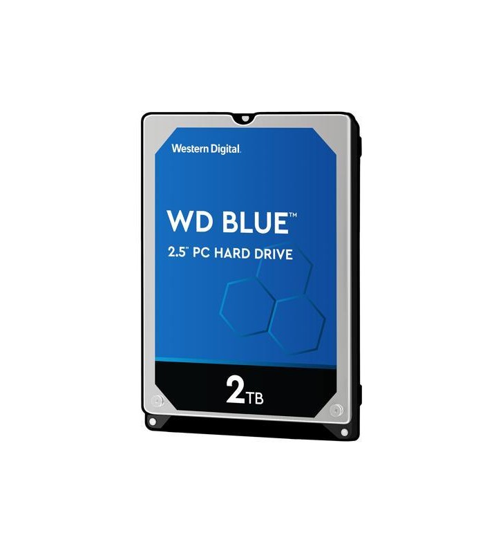 Wd blue wd20spzx 2tb 5400 rpm 128mb cache sata 6.0gb/s 2.5" internal notebook hard drive