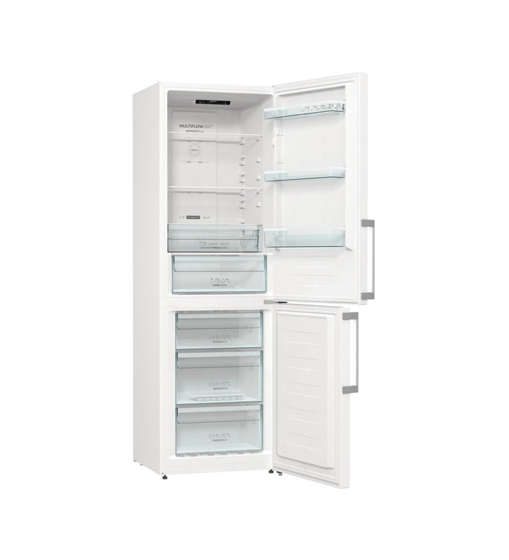 Gorenje nrk6192ew5f, frigider congelator (alb)