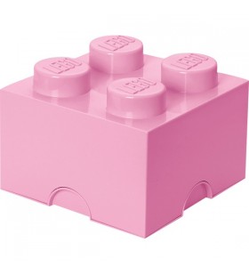Room copenhaga lego storage brick 4 roz, cutie de depozitare (roz)