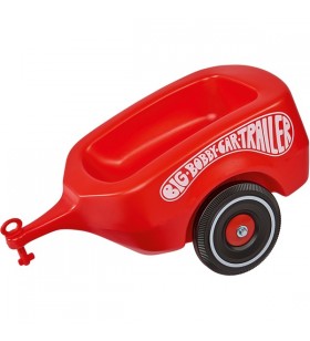 Big bobby-car remorcă, vehicul pentru copii (roșu negru)