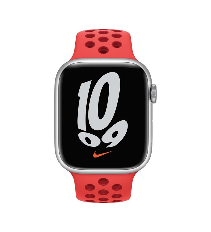 Apple nike sport band, ceas (roșu, 45 mm)