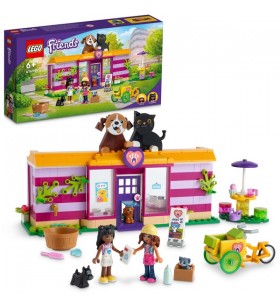 Jucărie de construcție lego friends 41699 cafenea adopția animalelor (cu mini-păpuși olivia și priyanka)