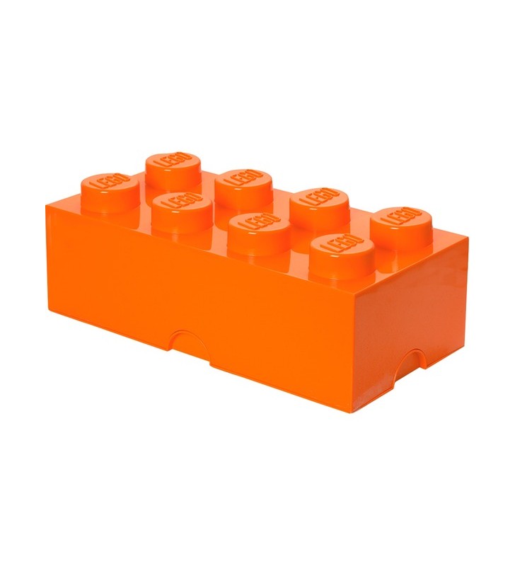 Room copenhaga lego storage brick 8 portocaliu, cutie de depozitare (portocale)