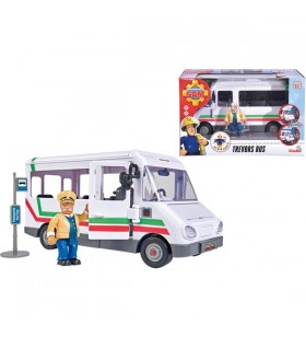 Simba pompierul sam - autobuzul lui trevor cu figurină, vehicul de jucărie