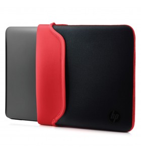 Hp v5c30aa genți pentru notebook-uri 39,6 cm (15.6") geantă sleeve negru, roşu