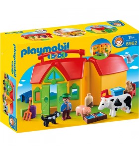 Playmobil 6962 1.2.3 ferma mea, jucărie de construcție