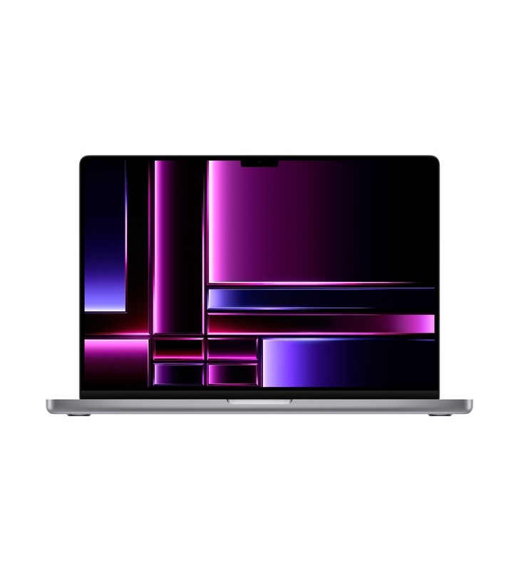 Apple macbook pro (16") 2023, notebook (gri, gpu m2 pro 38-core, macos ventura, germană, afișaj de 120 hz, ssd de 1 tb)