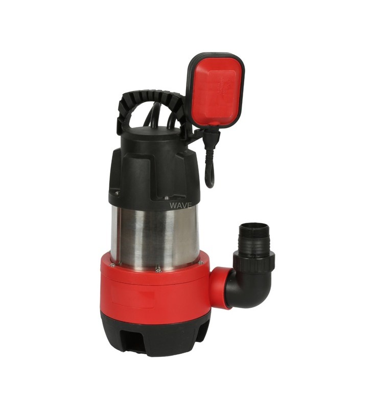 Pompa de apa murdara einhell gc-dp 9040 n, pompa submersibila / sub presiune (roșu/oțel inoxidabil, 900 wați)