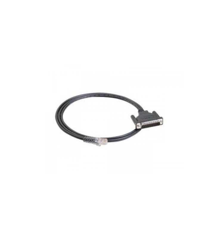 Cable, rs-232, 25p, male, straight, cab-320 (power available on pin 25 of the connector or through power supply), 6 ft.