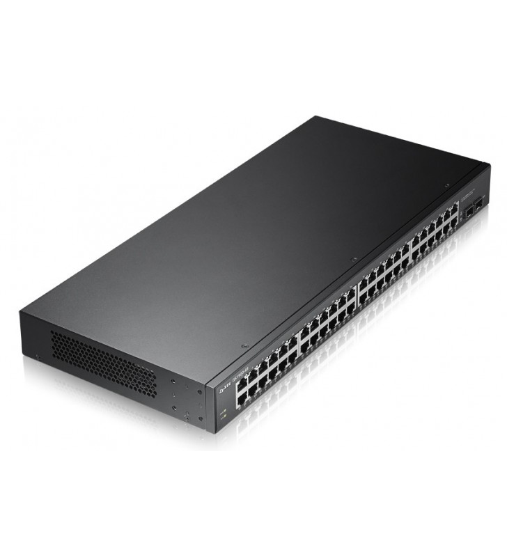 Zyxel gs1900-48-eu0102f switch-uri l2 gigabit ethernet (10/100/1000) negru