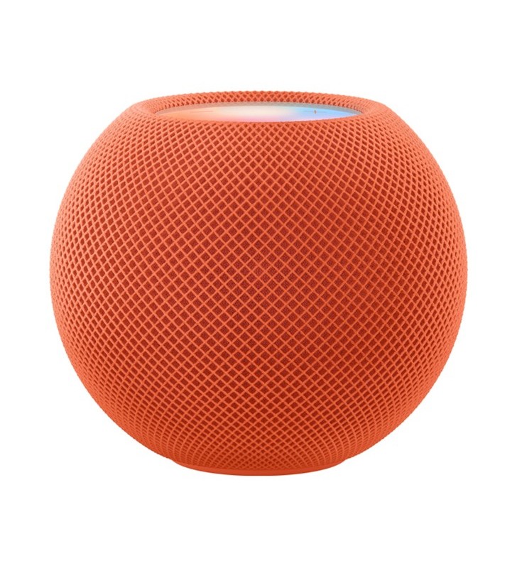 Apple homepod mini, difuzoare (portocaliu, wifi, bluetooth, siri)