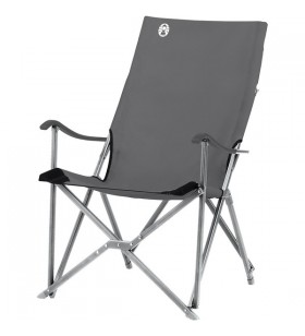 Coleman aluminium sling chair 2000038342, scaun de camping (gri/argintiu)