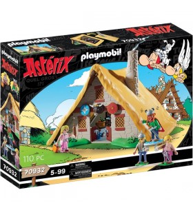 Playmobil 70932 cabana lui asterix a lui majestix, jucărie de construcție