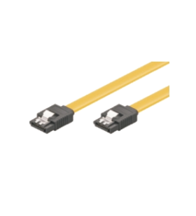 Hdd s-ata cable 6 gbits clip/0.3m l-type m/m flat sata iii