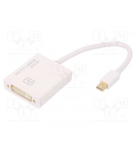Ednet displayport adapter cable/mini dp - dvi (24+5) m/f 0.2m