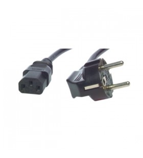 1.0m power cord cee7/7-c13-bk/3 x 0.75 mm2