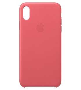 Husa apple iphone xs max peony pink din piele