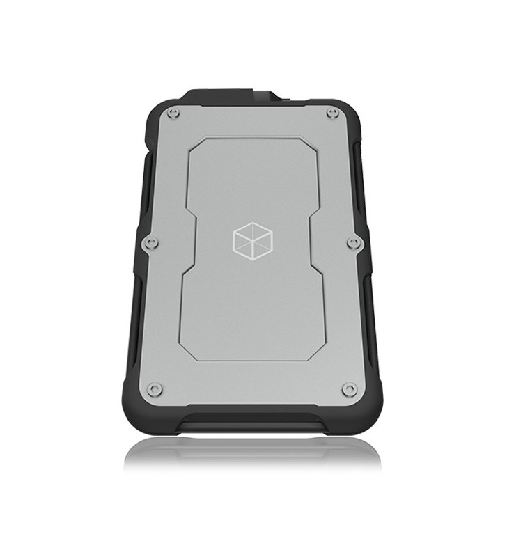 Icy box ib-287-c31 cutie protecție hdd/ssd negru, argint 2.5"