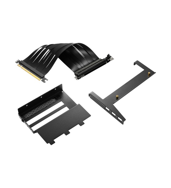 Sharkoon angled graphics card kit 4.0, placă verticală (negru)