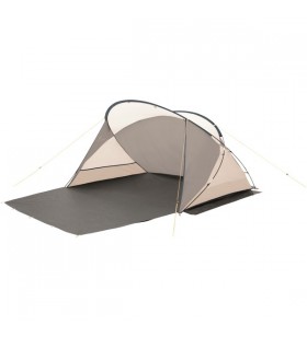 Adăpost pentru plajă easy camp, cort (gri/bej, model 2022, protecție uv 50+)