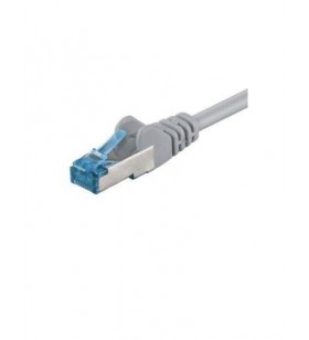 M-cab pac0023 networking cable 1 m cat6a s/ftp (s-stp) grey