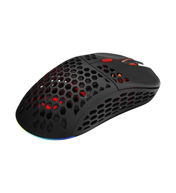 Mouse de gaming wireless spc gear lix plus (negru)