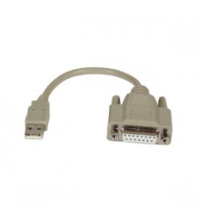 0.2m usb-a/m to game dsub15/f/usb2.0 adapter cable game port