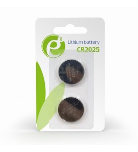 Baterie gembird, butoni (cr2025), 3v litiu, 2 buc., "eg-ba-cr2025-01"