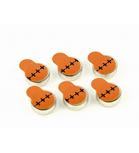 Baterie gembird hearing aids button cell za312, 6x 1.4v, blister