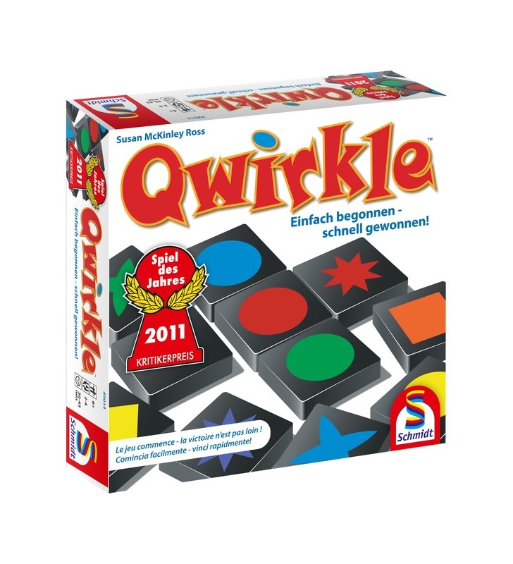 Schmidt games qwirkle, joc de societate (jocul anului 2011)