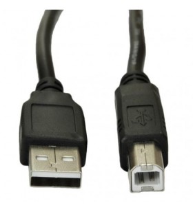 Cablu akyga ak-usb-12, usb 2.0 - usb-b, 3m, black